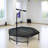 SereneLife Pro Aerobics Fitness Trampoline - Portable Gym Sports Trampoline with Adjustable Handrail 