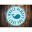 Plaque en aluminium «Whale Lover»-58289165
