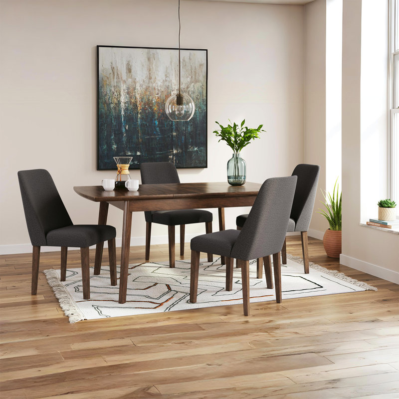 Munana Upholstered Side Chair, Gray