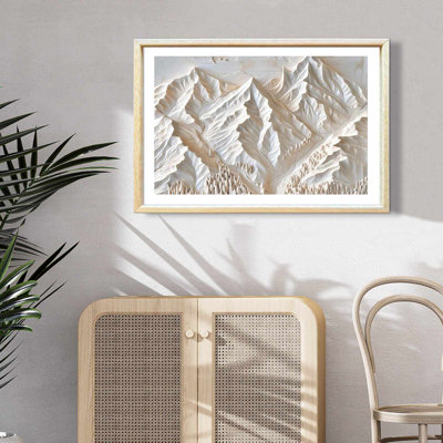 Decorative Framed MDF Painting