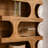 Practical Display Shelves,Bookshelf,S-Shaped Storage Bookcase