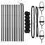 Chain Link Fence With 7 Spike Posts Galvanised Steel-1933095004-1933095007