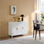 Buffet, armoire d'appoint avec porte, buffet contemporain pour l'intérieur