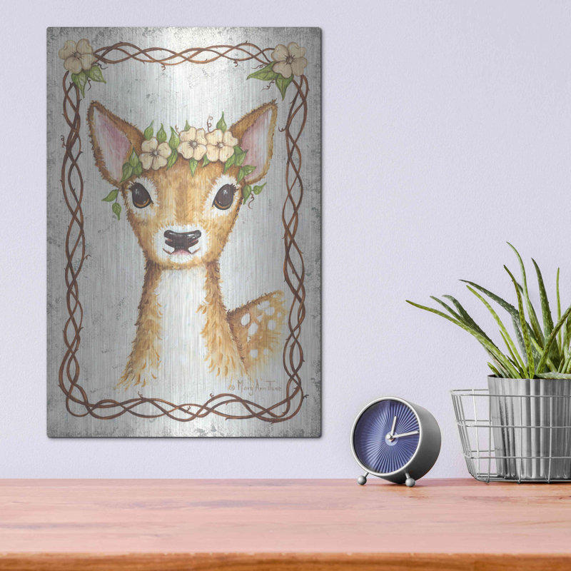 «Deer» par Mary Ann June, H 16 po x l 12 po