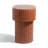 Hackney Brown Ceramic Tile Side Table