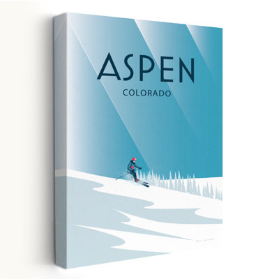 Aspen - Adventure, Aspen, Colorado, art illustratif