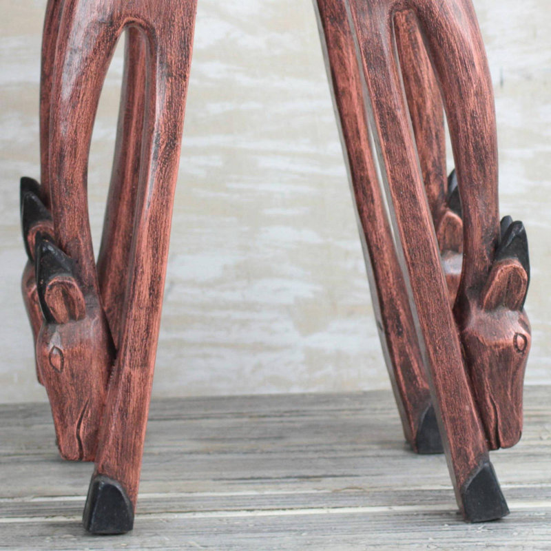 Solid Wood End Table