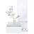Console Table With 3 Shelf And Full Extension Drawer In White - Style, & Compact 23.6" Wide Floating Design, Modern For Entryway-1497815856
