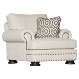 Foster 46" Wide Polyester Down Cushion Armchair