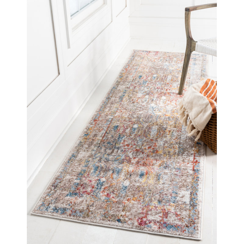 Rosamonde Abstract Indoor Rug, Runner 2'7" x 8'2"