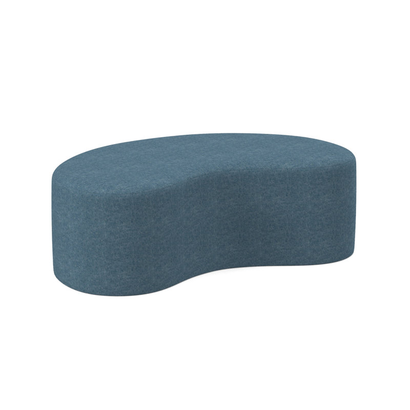 Repose-pieds de cocktail 51 po Balance, Viscose Edworth Ocean