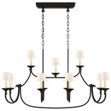 Chapman & Myers Flemish Large Linear Pendant