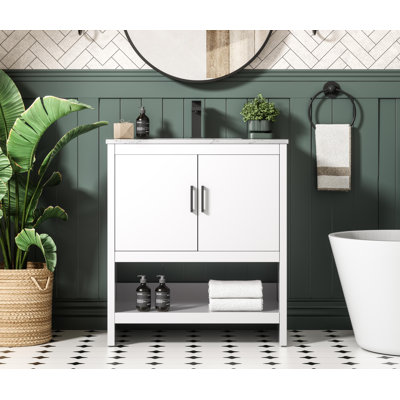Kirkbride 30 inch Single Bathroom Vanity