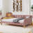 Upholstered Daybed With 4 Support Legs