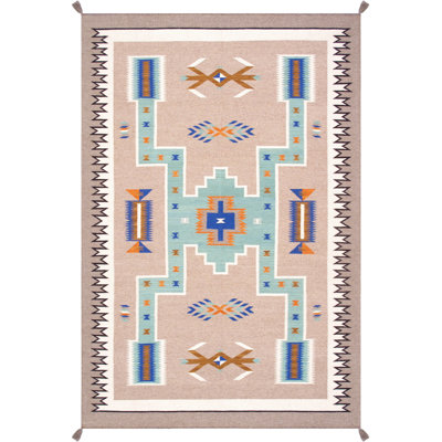 Tuscany Hand Knotted Wool Geometric Indoor Rug