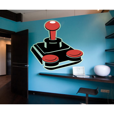 Video Game Joystick Gaming Vinyl Sticker Decal Room Decor Wall Art Mural Home Decoration Bedroom -GD532