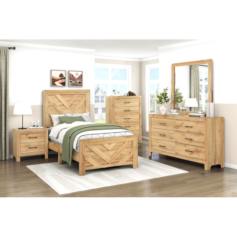 Mobilier de chambre à coucher 1 pièce, Lit simple