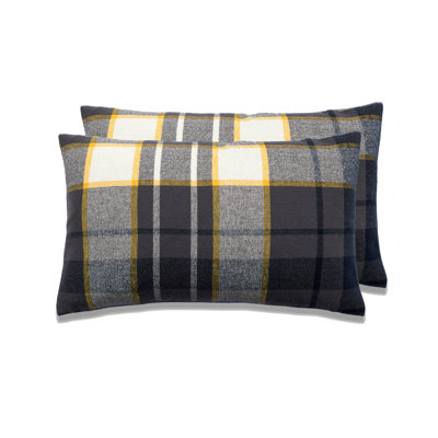 Manhattan Checkered Pillow Cover