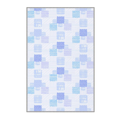 High-Quality 3D Printed Area Rug (2.6 x 4.0 ft), 100% Polyester, 0.3 in Pile Height | Antibacterial, Non-Slip PVC Felt Dot Underside | Machine Washable, Elegant Design for Living Room, Bedroom & Office