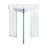 Silsden Glass Top End Table-599498460