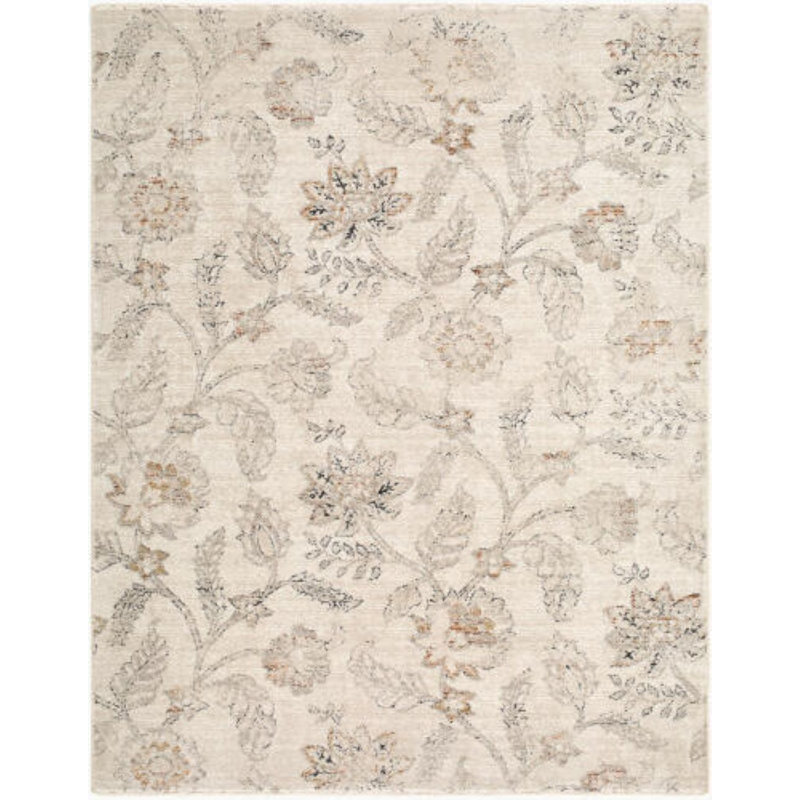 Lausanne Machine Woven, Rectangle 5'3" x 7', Black