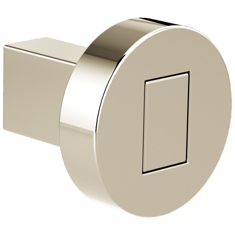 Litze® Drawer Knob, Polished Nickel