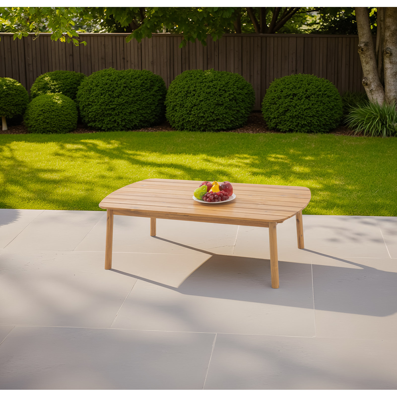 Goodwin 47" Acacia Patio Table