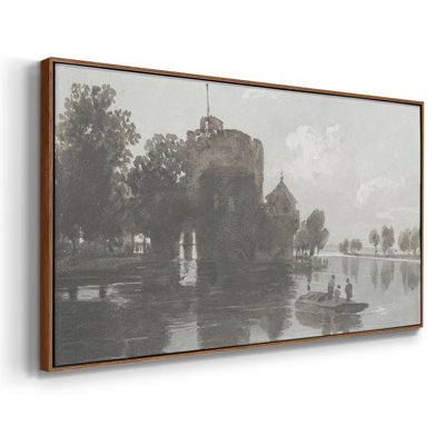 Série paysage - CDL XXVI - Toile tendue avec châssis encadré - Prêt à être accroché
