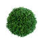 Ensemble de 6 sphères décoratives en buis artificiel vert