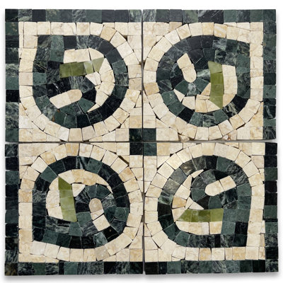 4 in. x 4 in. Marble Tile