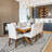 Modern Cream And Black Geometric Area Rug-1086025090