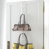Yamazaki Home Chain Link Bag Holder - Closet Storage Hanging Organizer Rack, Steel