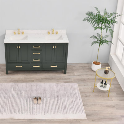60 Inch Bathroom Vanity With Double Sinks