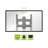 Latavius Rebrilliant Single Screen Wall Mount