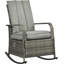 Chaise berçante avec coussins Boothe-1434342175