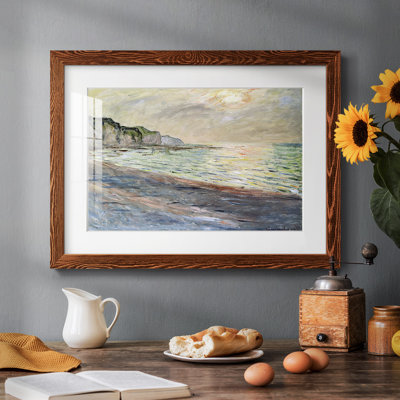 Pourville, Sunset, 1882, reproduction d'art encadrée