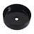 Ceramic Round Above - Counter Bathroom Sink, Black And White Patterns, Low Water Absorption, Three Layer Glaze, Easy To Clean, 16.04 In Dimensions, 19.13 Lb Sink With Configuration, High Temperature-1004079253