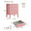 45.2 cm W Bedside Table