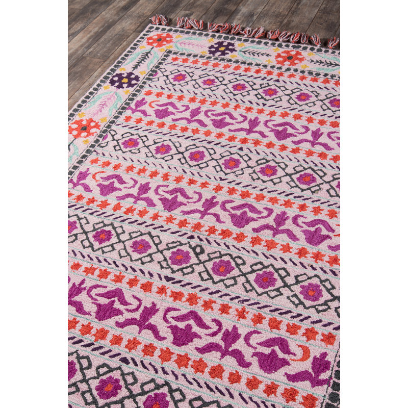 Deyanna Wool Oriental Indoor Rug, Rectangle 7'6" X 9'6"