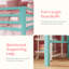Lit mezzanine Braga par Isabelle & Max-66602910