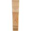Support traditionnel lisse l 5 1/2 po x P 30 po x H 30 po, sapin Douglas-111565072-93350349
