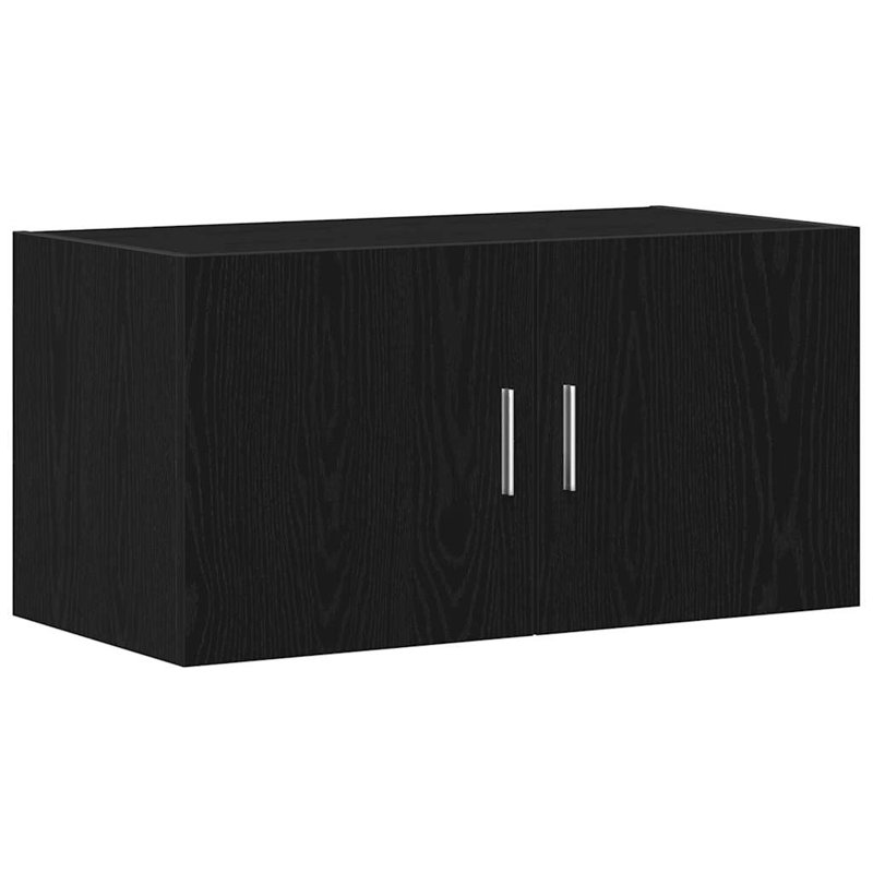 Bisleidy Bathroom Storage, Black Oak