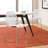 Stackable Dining Side Chairs with Floral Cutout Back and Stainless Steel Legs – Modern Kitchen, Restaurant, or Banquet Seating-2141165644-2036534032