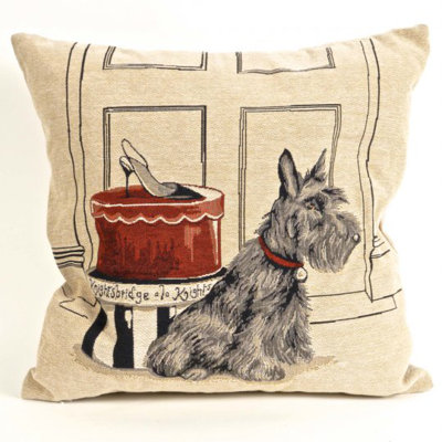 Embroidered Pillow Cover