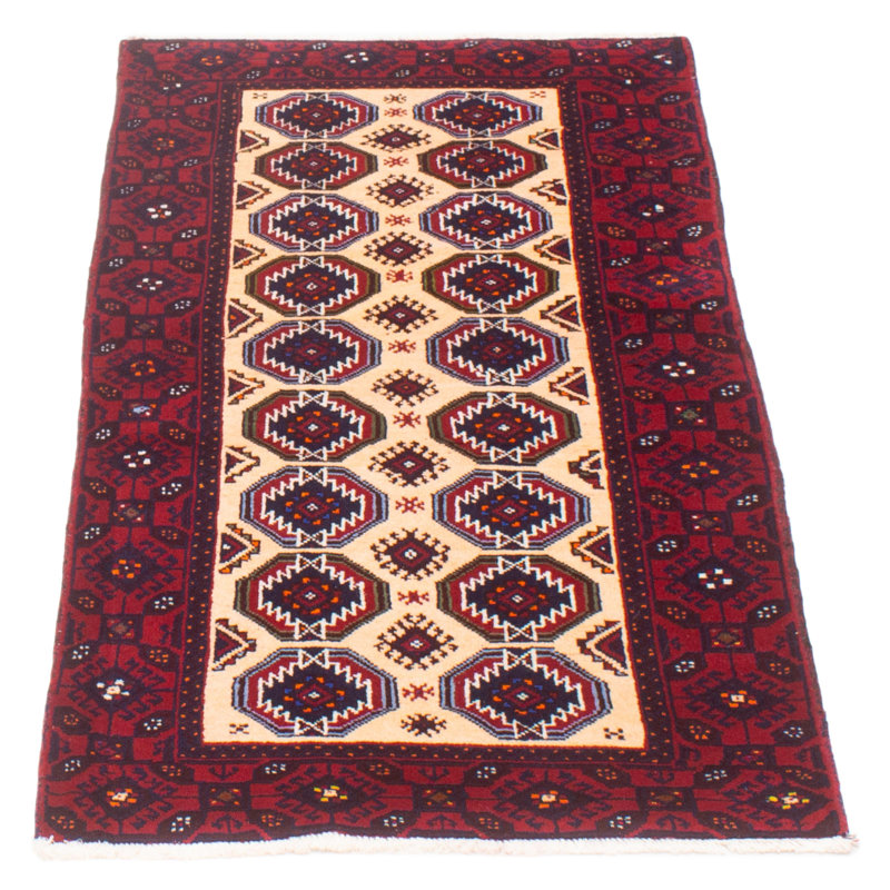 Tapis unique en laine noué à la main 3 pi 1 po x 5 pi 9 po nouvel âge Kalgoorlie