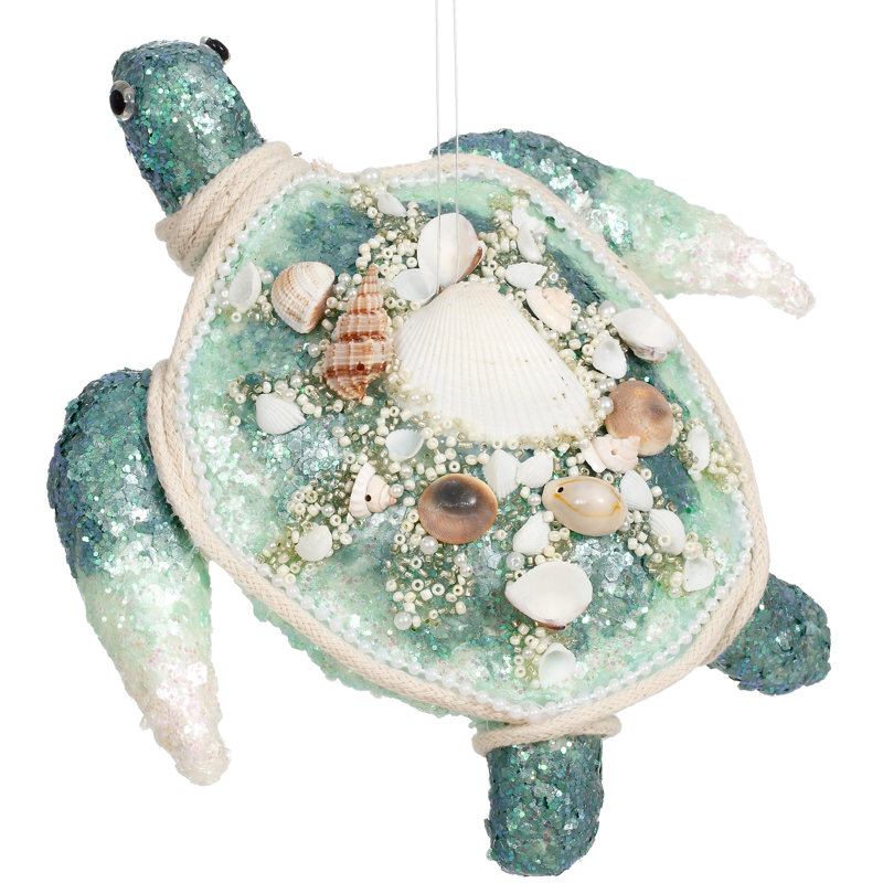 Sparkling Turtle, Large - 8 Inches Set Of 6