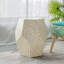 Tabouret Hexagonal Capes Capiz