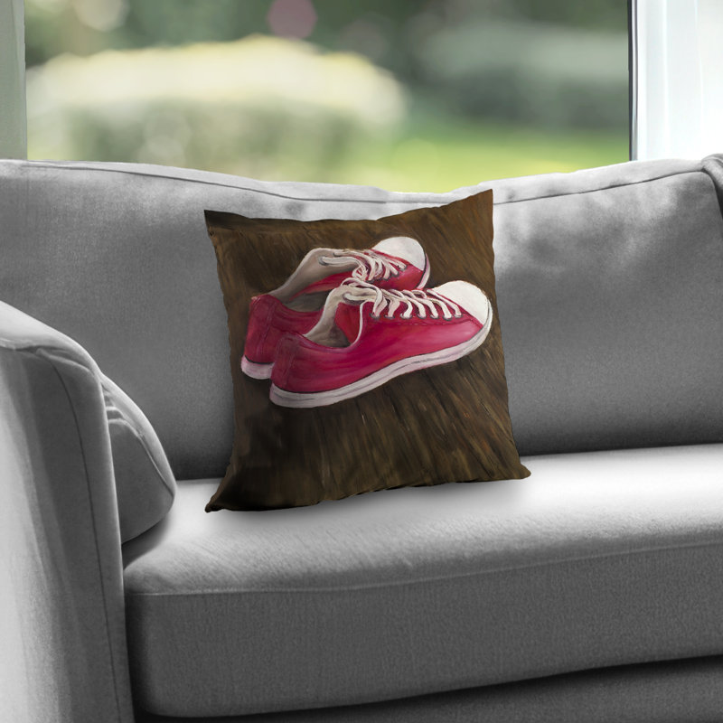 Sneakers Vintage Miscellaneous – Throw Pillow Cover Only, Double-Sided Print, Insert Not Included