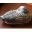 Morning Hunt Pewter Butter Dish