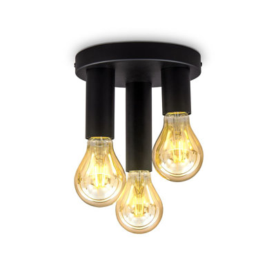 Isaak 3-Light 19cm Ceiling Spotlight